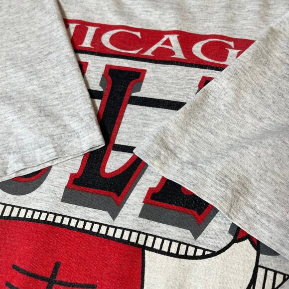 1992 Chicago Bulls World Champions AOP Tee L - Picture 5 of 9